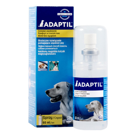 ADAPTIL Адаптил модулятор поведения для собак на феромоне в форме спрея – интернет-магазин Ле’Муррр